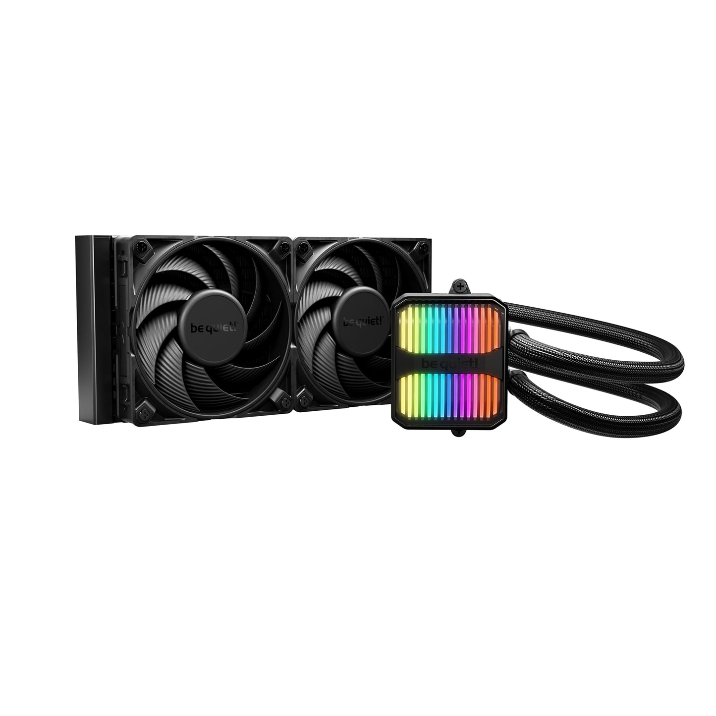 be quiet! Silent Loop 3 240mm All-in-One Liquid CPU Cooler, ARGB Lighting, Silent Wings 4 Fans, 3-Chamber Pump, High-Performance Cooling for Intel & AMD CPUs, Intel: 1851 / 1700 / 1200 / 1150 / 1151 / 1155