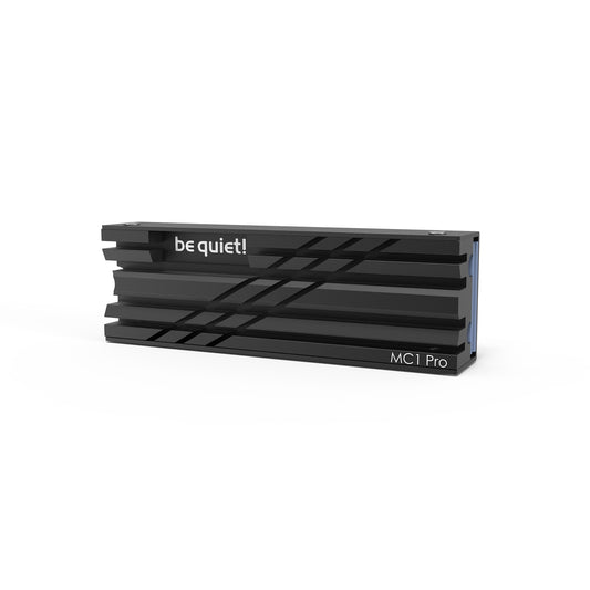 be quiet! (BZ003) MC1 Pro M.2 SSD Cooler, Integrated Heat Pipe, Single/Double Side Compatibility, 2280 Size - PC Gear UK