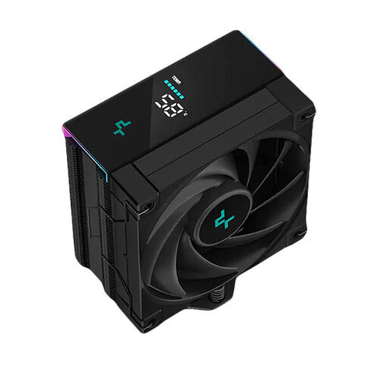 DeepCool AK400 Digital CPU Cooler, 1x 120mm Fan, Single Tower, ARGB, 4x Direct Touch Copper Heatpipes, Intel/AMD - PC Gear UK