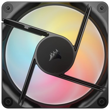 Corsair RS120-R ARGB Reverse Rotor 120mm Case Fan | 3-Pack | Black