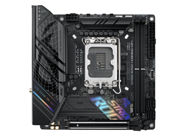 ASUS ROG STRIX B760-I GAMING WIFI | LGA1700 | Intel B760 | Mini-ITX | DDR5 | PCIe 5.0 | Wi-Fi 6E | Motherboard