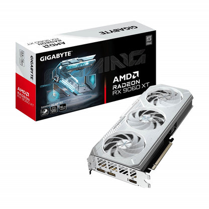 Gigabyte Radeon RX 9060 XT Gaming Ice OC 16GB GDDR6 Graphics Card