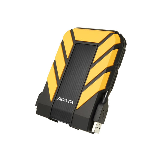 Adata HD710 Pro Durable 1TB USB 3.1 Portable External Hard Drive IP68 Waterproof, Shockproof, Dustproof, Yellow - PC Gear UK