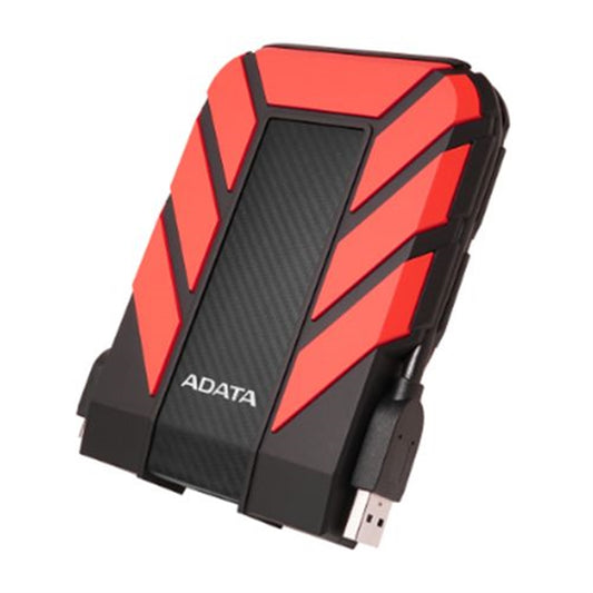 Adata, Adata HD710 Pro Durable 2TB USB 3.1 Portable External Hard Drive IP68 Waterproof, Shockproof, Dustproof, Red, 2.5"