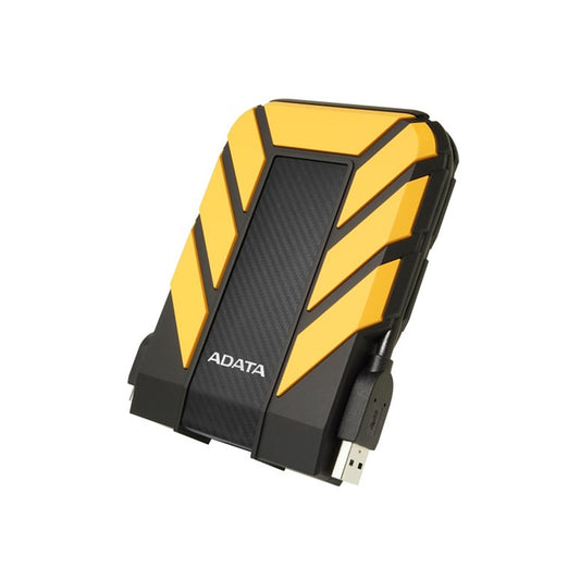 Adata HD710 Pro Durable 2TB USB 3.1 Portable External Hard Drive IP68 Waterproof, Shockproof, Dustproof, Yellow - PC Gear UK