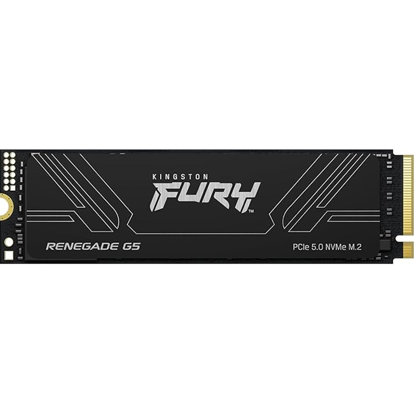 Kingston, Kingston FURY Renegade (SFYR2S/2T0 ) 2TB NVMe SSD, M.2 Interface, PCIe 5.0 x4 NVMe, 2280, Up to 14,700MB/s read, 14,000MB/s write, Limited 5-year warranty with free technical support., M.2 2280