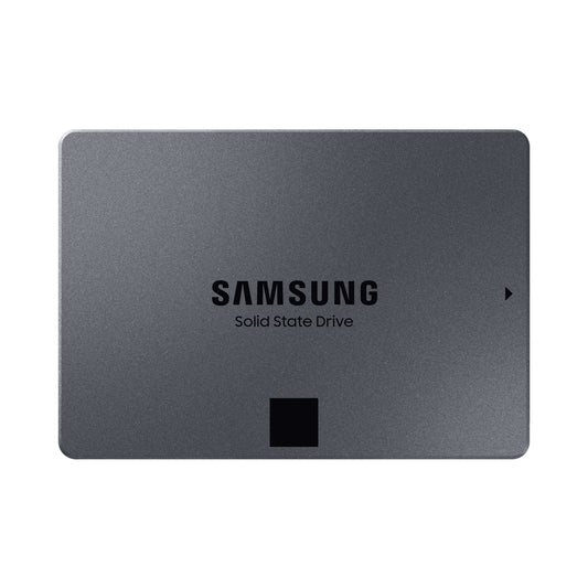 Samsung 870 QVO (MZ-77Q4T0BW) 4TB 2.5 Inch SSD, Sata 3 Interface, Read 560MB/s, Write 530MB/s, 3 Year Warranty - PC Gear UK