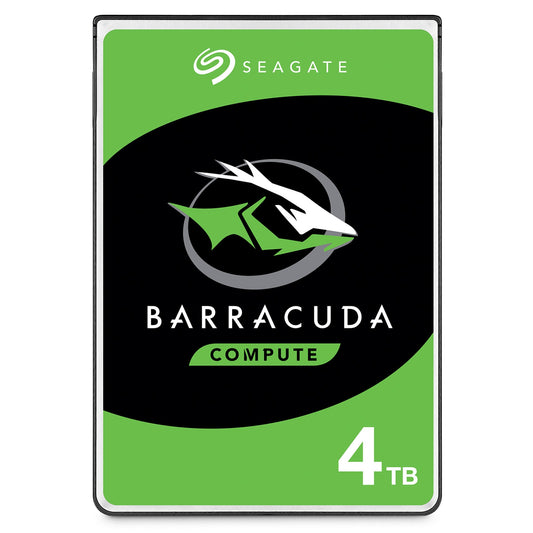 Seagate BarraCuda ST4000DM004 4TB 3.5" 5400RPM 256MB Cache SATA III Internal Hard Drive - PC Gear UK