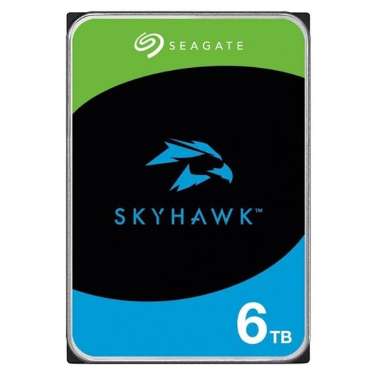 Seagate SkyHawk Surveillance ST6000VX009 6TB 3.5" 5400RPM 256MB Cache SATA III Internal Hard Drive - PC Gear UK