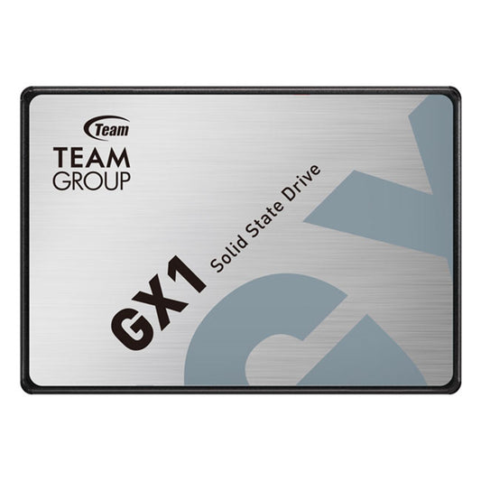 Team GX1 (T253X1240G0C101) 240GB 2.5 Inch SSD, Sata 3 Interface, Read 500MB/s, Write 400MB/s, 3 Year Warranty - PC Gear UK