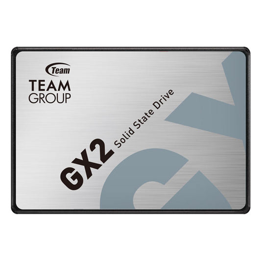 Team GX2 (T253X2256G0C101) 256GB 2.5 Inch SSD, Sata 3 Interface, Read 500MB/s, Write 400MB/s, 3 Year Warranty - PC Gear UK