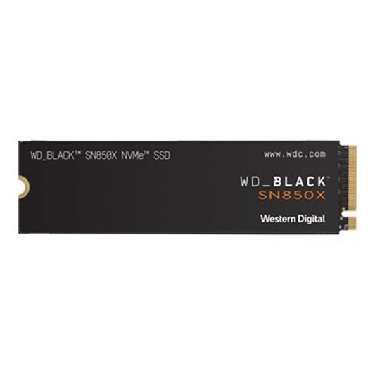 WD Black SN850X (WDS100T2X0E) 1TB NVMe SSD, M.2 Interface, PCIe Gen4, 2280, Read 73000MB/s, Write 6300MB/s, 5 Year Warranty - PC Gear UK