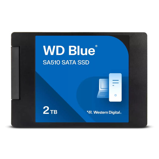 WD Blue (WDS200T3B0A) SA510 2TB 3D NAND 2.5" SATA SSD - PC Gear UK