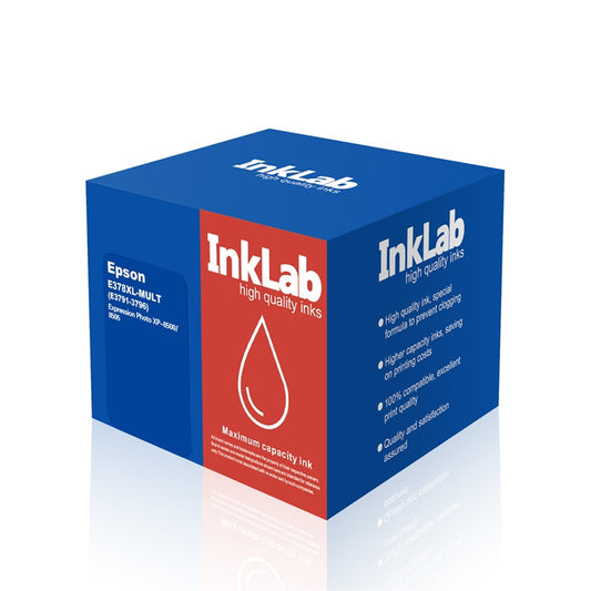 InkLab 378 XL Epson Compatible Photo HD Multipack Replacment Ink - PC Gear UK