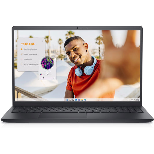 Dell Inspiron 15 Laptop, 15.6 Inch Full HD 1080p 120Hz Screen, AMD Ryzen 5 7520U, 8GB RAM, 512GB SSD, AMD Radeon Graphics, Windows 11 Home - PC Gear UK