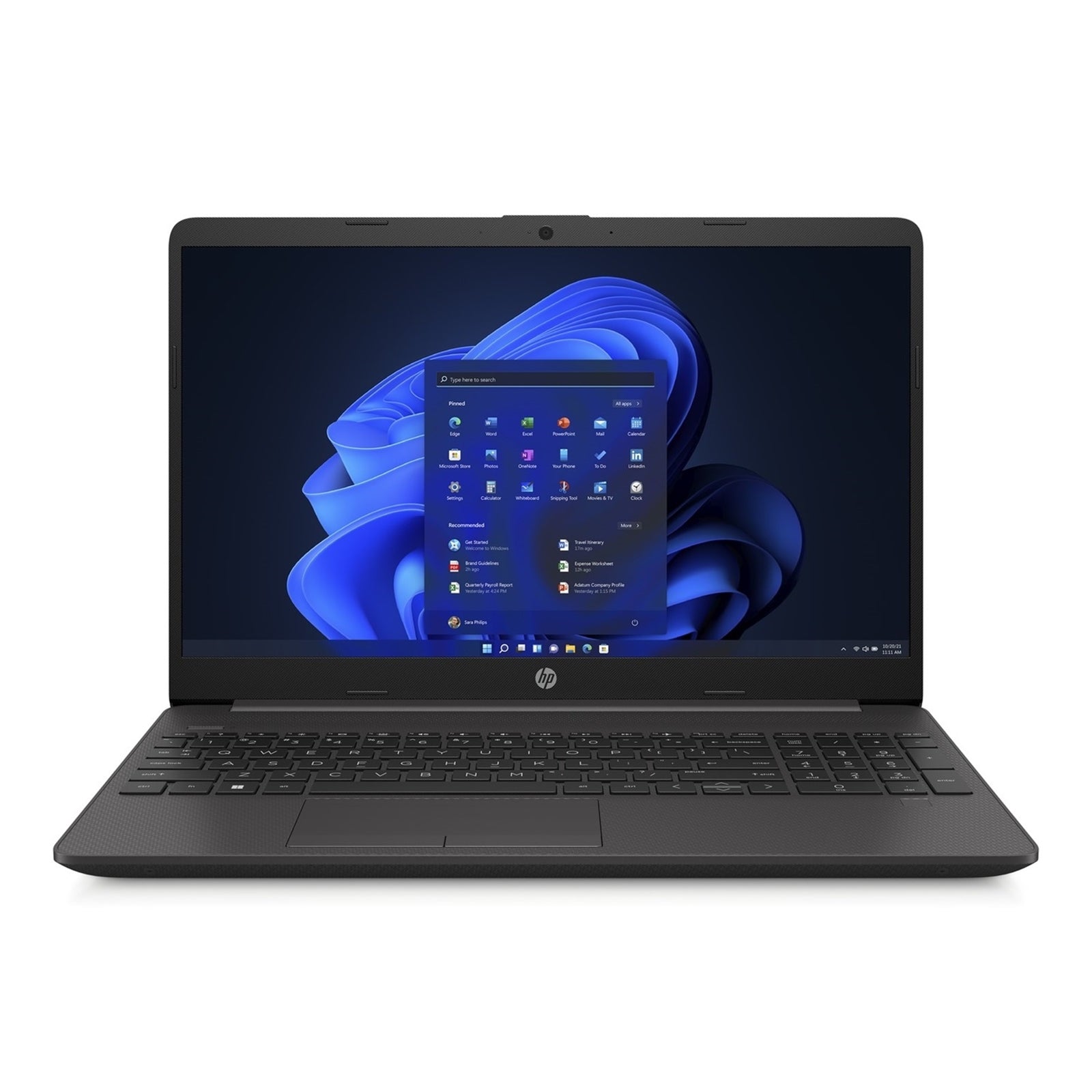 HP 250 G9 6Q8C2ES#ABU Laptop, 15.6 Inch Full HD 1080p Screen, Intel Core i5-1235U 12th Gen, 16GB RAM, 512GB SSD, Windows 11 Home, CTO - PC Gear UK