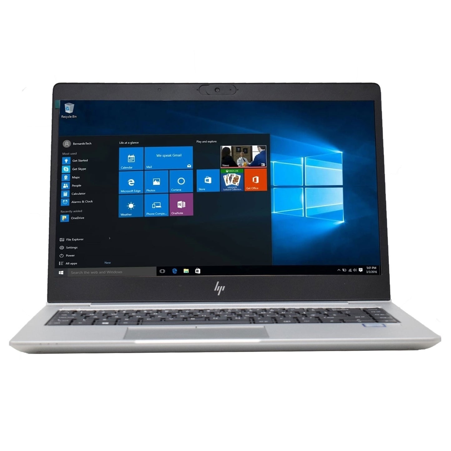 PREMIUM REFURBISHED HP EliteBook 840 G6 Intel Core i5 8365U 8th Gen Laptop, 14 Inch Full HD 1080p Screen, 8GB RAM, 256GB SSD, Windows 11 Pro, EliteBook
