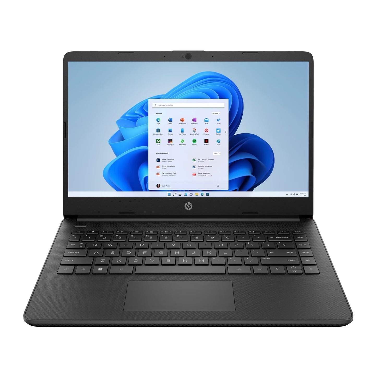 HP, HP 15-fc0045na Laptop, 15.6 Inch Full HD 1080p Screen, AMD Ryzen 3 7320U, 8GB DDR4 RAM, 256GB SSD, AMD Radeon Graphics, Windows 11 Home, AMD integrated SoC