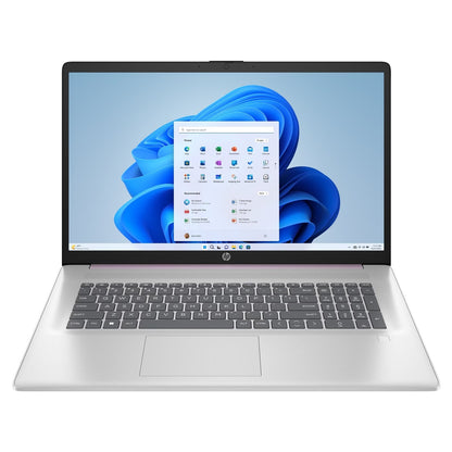 HP 17-cp2009na Laptop, 17.3 Inch Full HD Screen, AMD Ryzen 3-7320U Processor, 8GB RAM, 512GB SSD, Radeon Graphics, Windows 11 Home