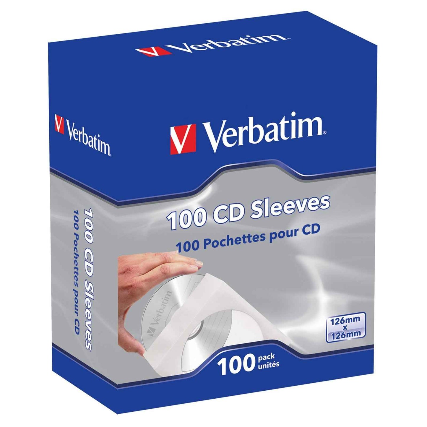 Verbatim (49976) CD Paper Sleeves 100-Pack