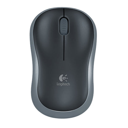 Logitech M185 Wireless Black & Grey Mouse - PC Gear UK