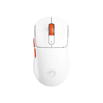 Marvo Scorpion G964W Niro 60 Wireless and Bluetooth USB-C Rechargeable Gaming Mouse (White) - PC Gear UK