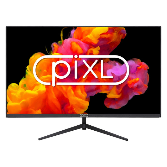 piXL CM32F4 32 Inch Frameless Monitor, Widescreen IPS LCD Panel, Full HD 1920x1080, 4ms Response Time, 60Hz Refresh, Display Port / HDMI, 16.7 Million Colour Support, VESA Wall Mount, Black Finish, 3 Year Warranty - PC Gear UK