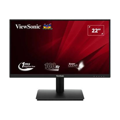 Viewsonic VA220-H 22-Inch Full HD Monitor, 1080p, 1920 x 1080 resolution, 100Hz, HDMI, VGA, 1ms, LED, VA Panel, VESA - PC Gear UK