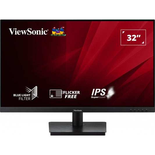 Viewsonic VA3209-MH 32 Inch IPS  Frameless Monitor, 75Hz, 4ms, VGA, HDMI, HD, Full HD 1080p, Built-In Speakers, VESA - PC Gear UK