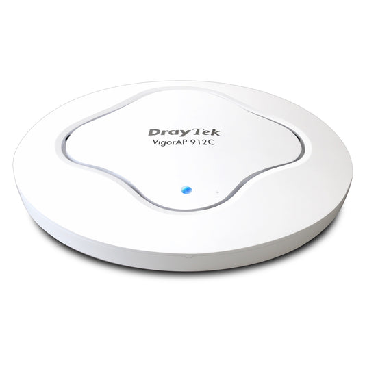 DrayTek VAP912C-K VigorAP 912C Wireless 5 AC1200 Ceiling Mounted Mesh Access Point - PC Gear UK