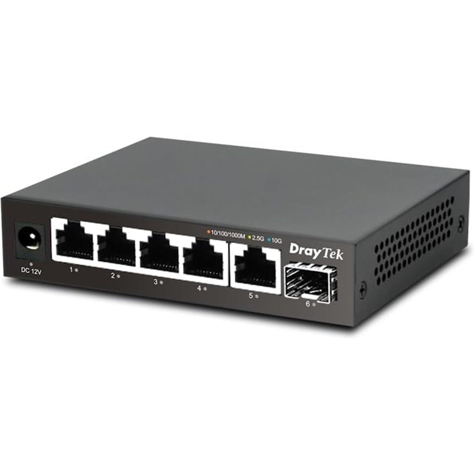 DrayTek VigorSwitch Q60x 5 Port 2.5G High Performance Unmanaged Switch - PC Gear UK