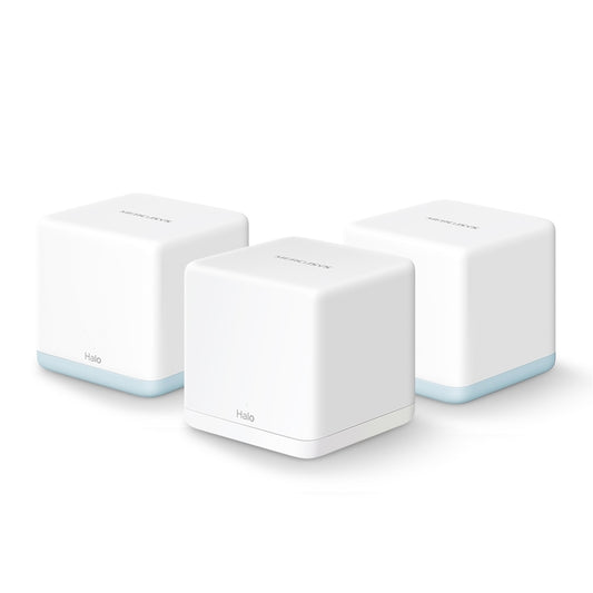 Mercusys Halo H1200G AC1200 Whole Home Mesh Wi-Fi System (3 Pack)
