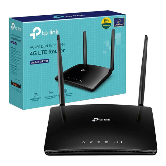 TP-Link Archer MR200 AC750 Wireless Dual Band 4G LTE Router