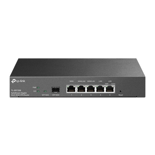 TP-Link Omada TL-ER7206 SafeStream Gigabit Multi-WAN VPN Router - PC Gear UK