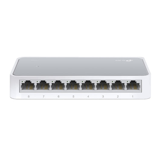 TP-Link SOHO TL-SF1008D 8-Port 10/100Mbps Desktop Switch - PC Gear UK