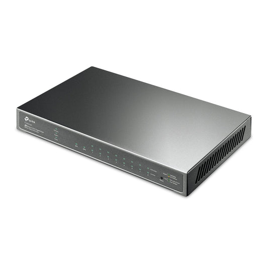 TP-Link JetStream TL-SG2210P 10-Port Metal Gigabit Smart Switch with 8-Port PoE+ (61W) - PC Gear UK