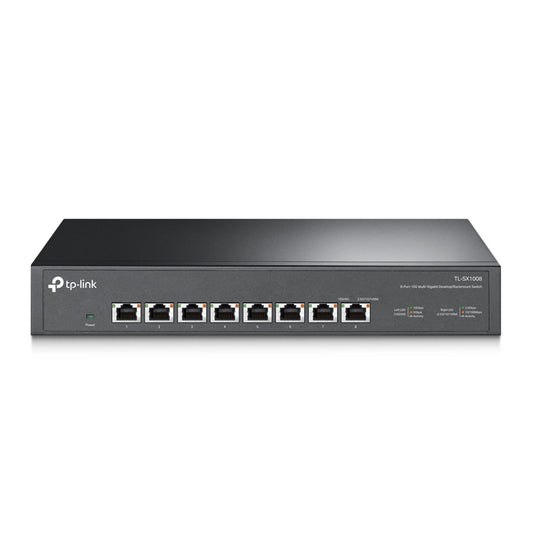 TP-Link TL-SX1008 8-Port Metal 10G Desktop/Rackmount Switch - PC Gear UK