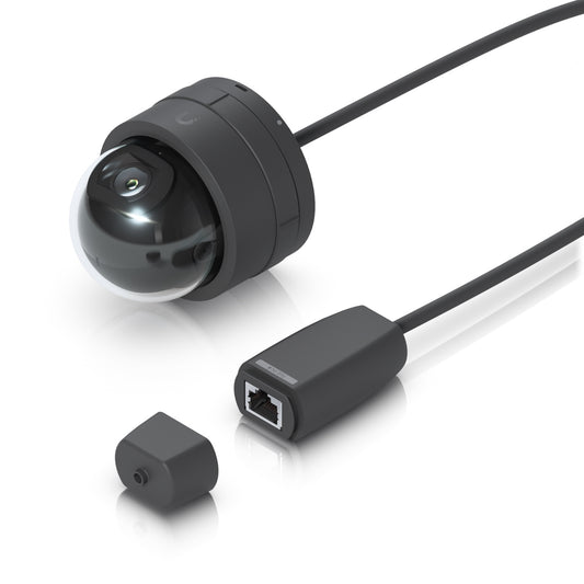Ubiquiti UVC-G5-DOME-ULTRA-B UniFi Protect G5 Dome Ultra Black HD PoE Turret IP Camera w/ 20m Night Vision (4 MP) - PC Gear UK