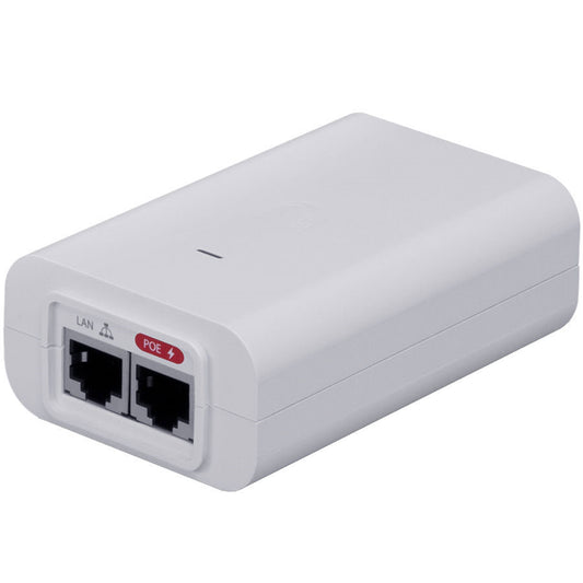 Ubiquiti POE-48-24W White 48V 24W PoE Power Injector - PC Gear UK