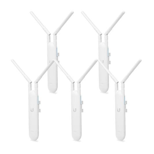 Ubiquiti UAP-AC-M-5 UniFi Mesh Wireless AC1300 Dual Band PoE Access Point (5 Pack) - PC Gear UK