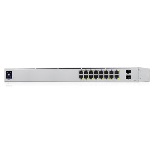 Ubiquiti USW-16-POE UniFi Gen2 16 Port PoE Gigabit Network Switch - PC Gear UK