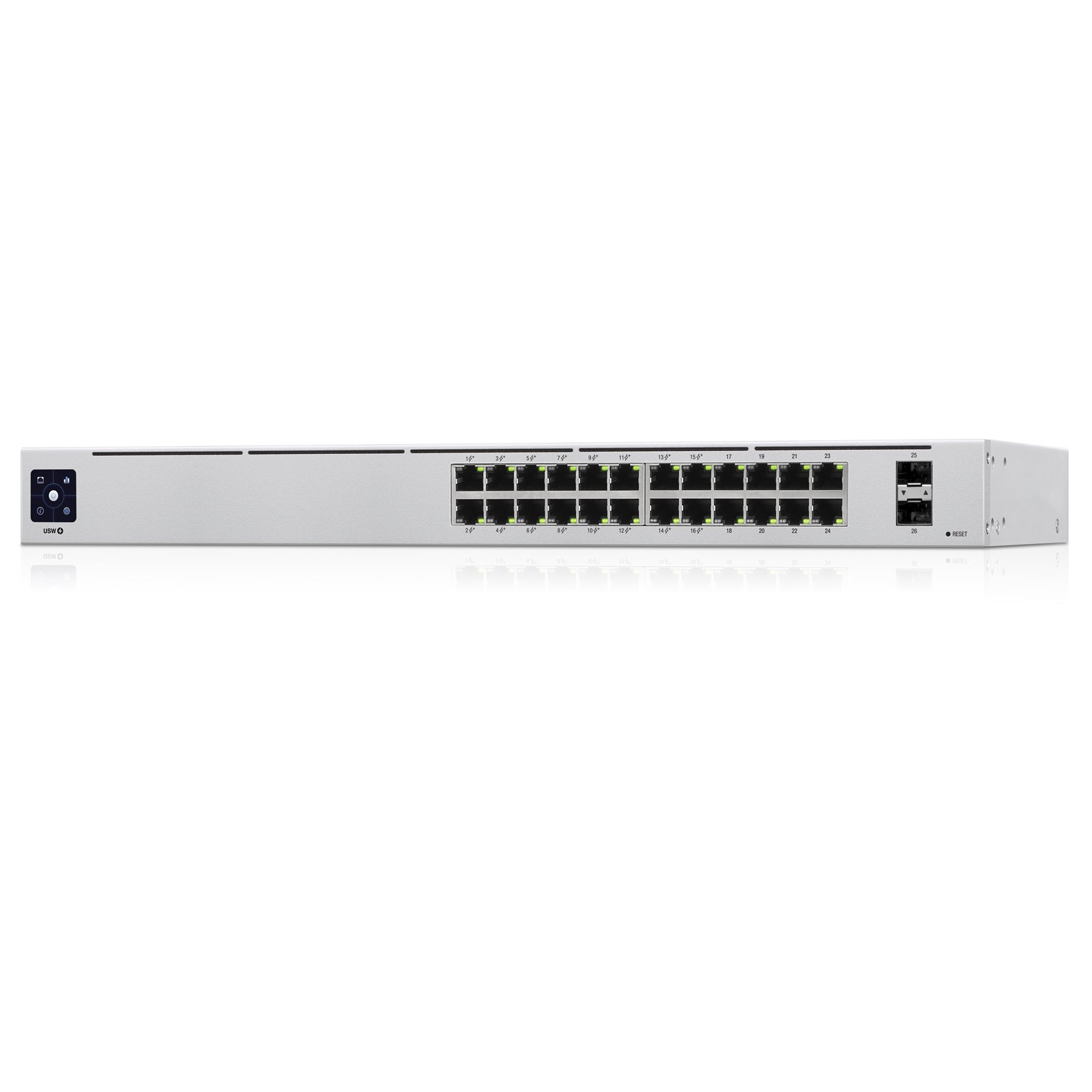 Ubiquiti USW-24-POE UniFi Gen2 24 Port Gigabit Network Switch with 16 PoE+ Ports - PC Gear UK