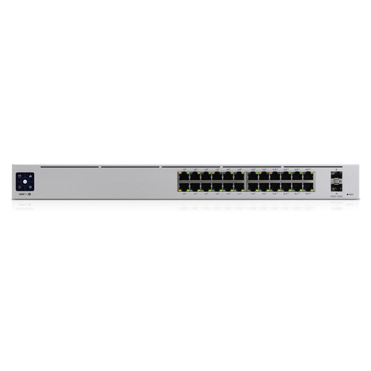 Ubiquiti USW-PRO-24-POE UniFi Gen2 24 Port PoE Gigabit Network Switch - PC Gear UK
