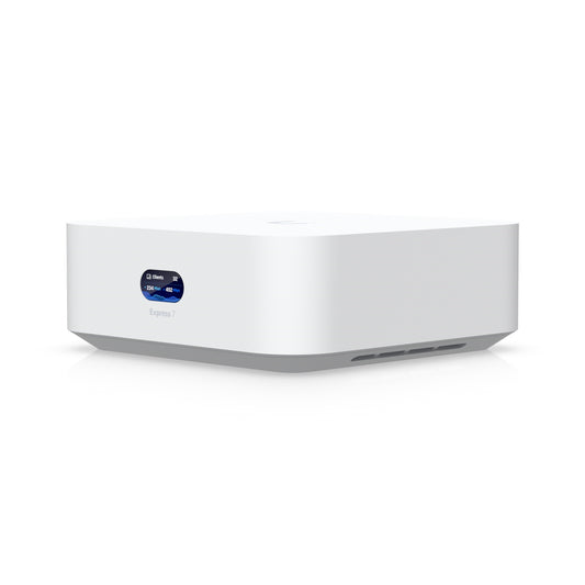Ubiquiti UX7 UniFi Express 7 Ultra Compact Mesh Scalable Combined Router, WiFi 7 Access Point and Gateway - PC Gear UK