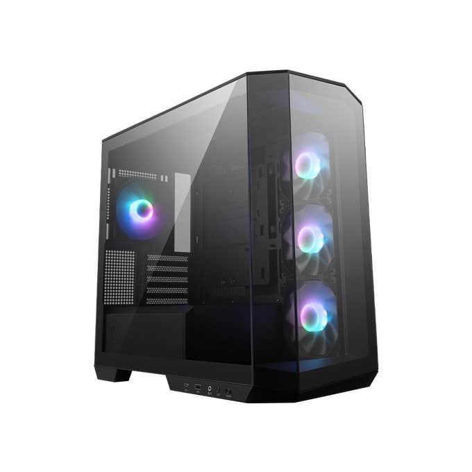 MSI MAG PANO M100R PZ Micro-ATX PC Gaming Case - Panoramic Tempered Glass