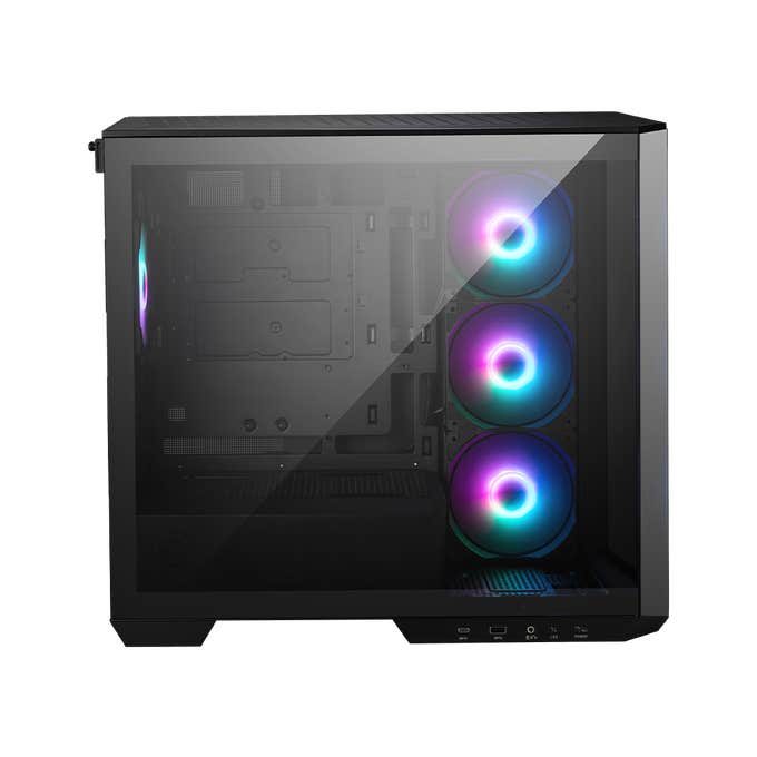 MSI MAG PANO M100R PZ Micro-ATX PC Gaming Case - Panoramic Tempered Glass