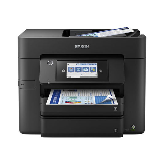 Epson WorkForce Pro WF-4830DTWF C11CJ05401 Inkjet Printer, A4, Wireless, Touchcreen, All-in-One inc Fax, Ethernet, Double Sided Print - PC Gear UK