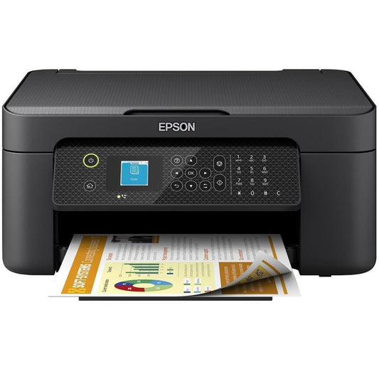 Epson WorkForce WF-2910DWF C11CK64401 InkJet Printer, Multifunction, A4, WiFi/USB, Fax, Duplex, LCD Touchscreen - PC Gear UK