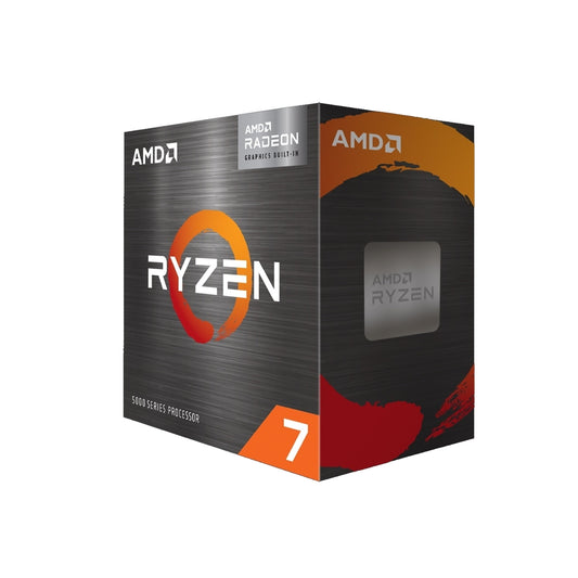 AMD Ryzen 7 5700G 3.8GHz 8 Core AM4 Processor, 16 Threads, 3.9GHz up to 4.6GHz Boost, 20MB Cache, 65W,  with Wraith Stealth Cooler, Radeon Graphics - PC Gear UK