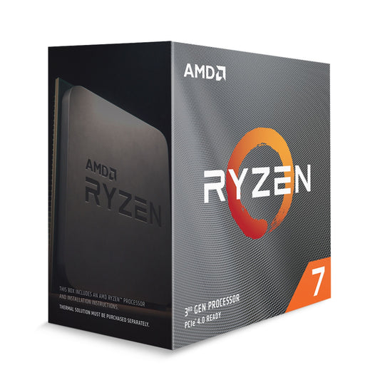 AMD Ryzen 7 5700X 3.4GHz 8 Core AM4 Processor, 16 Threads, 3.4GHz up to 4.6GHz Boost, 36MB Cache, 65W, No Fan, No Graphics - PC Gear UK